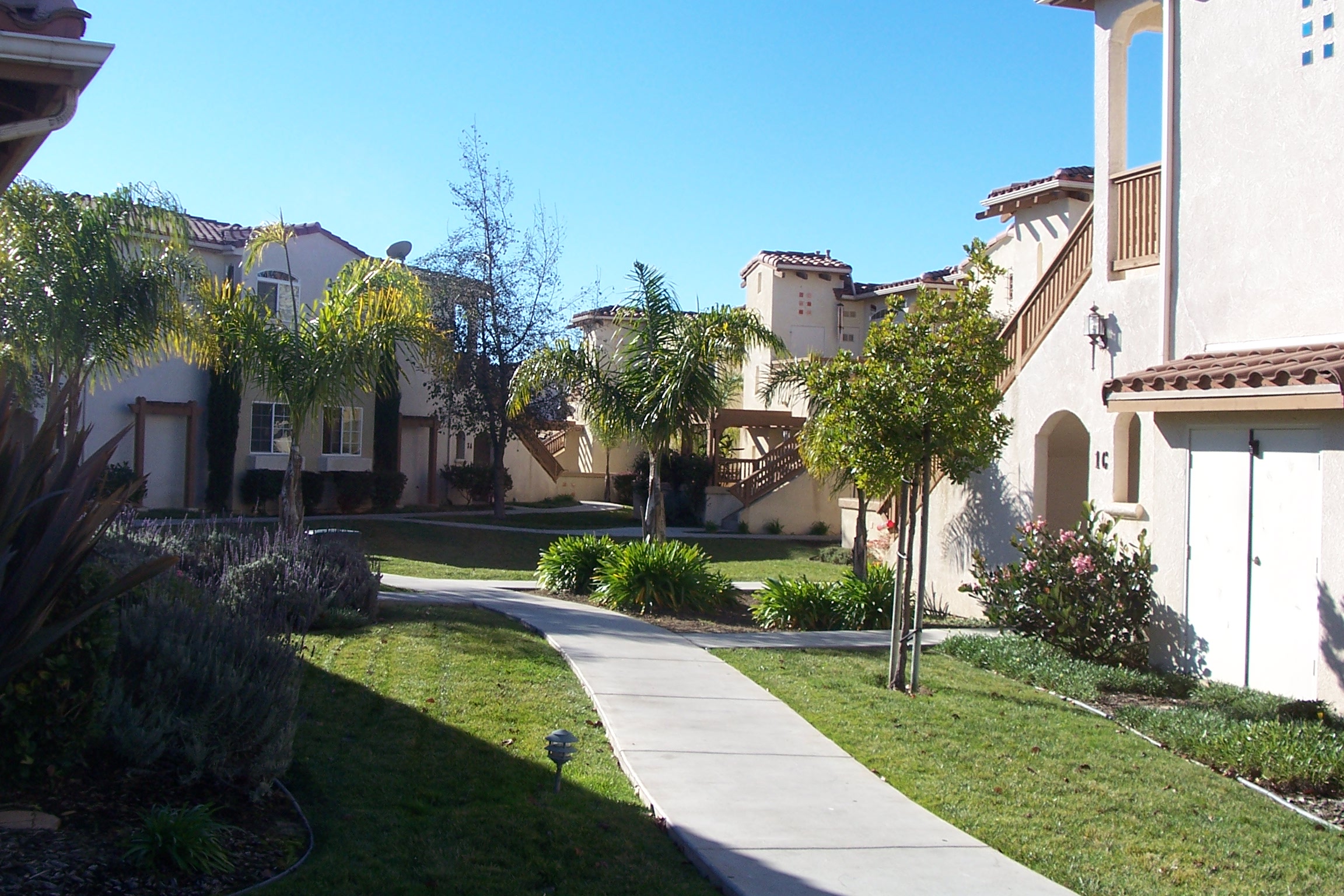 Walkway at Oak Creek Villas