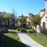 Walkway at Oak Creek Villas in Orcutt, CA