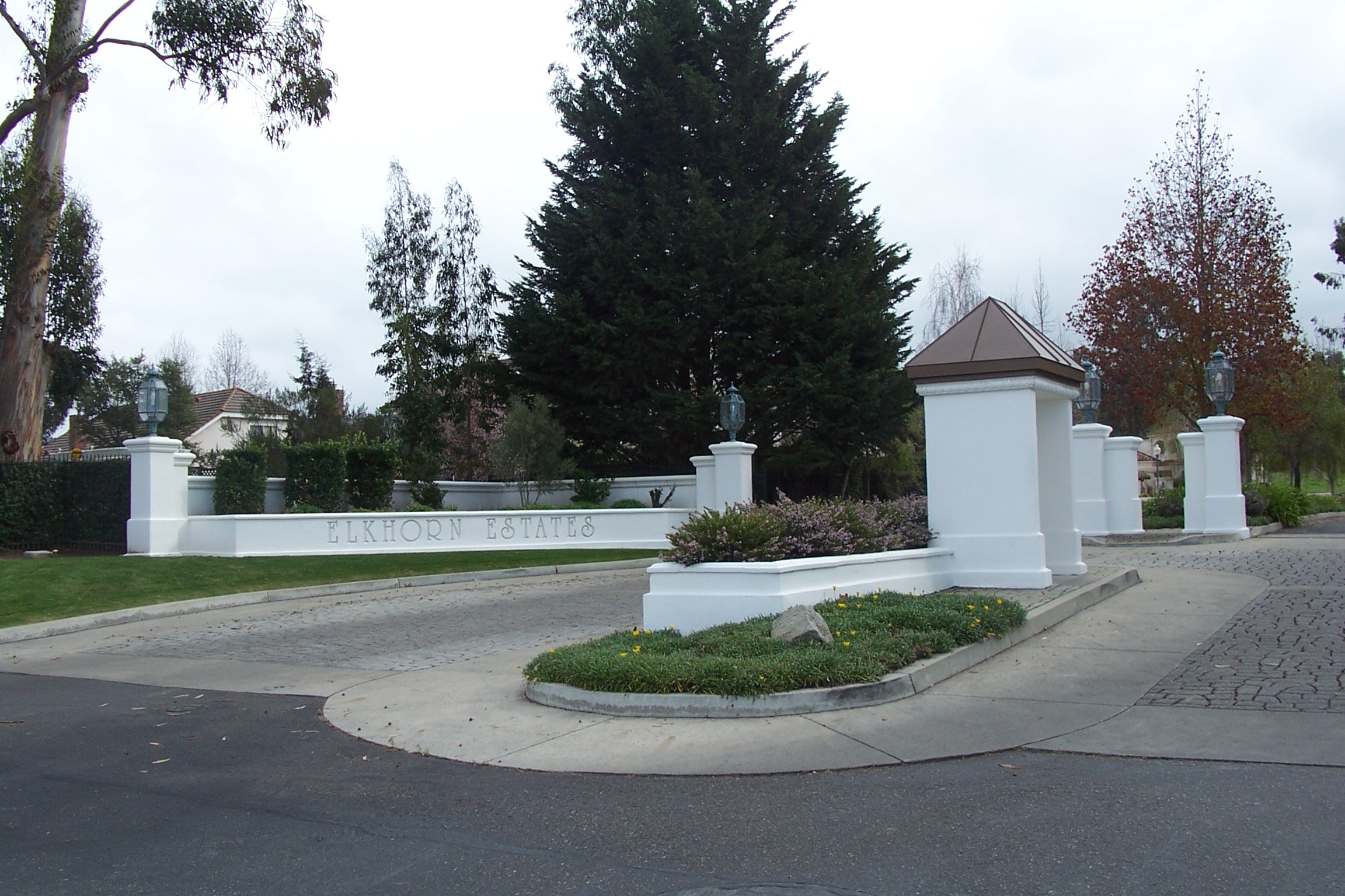 Gated Entry to Elkhorn Estates